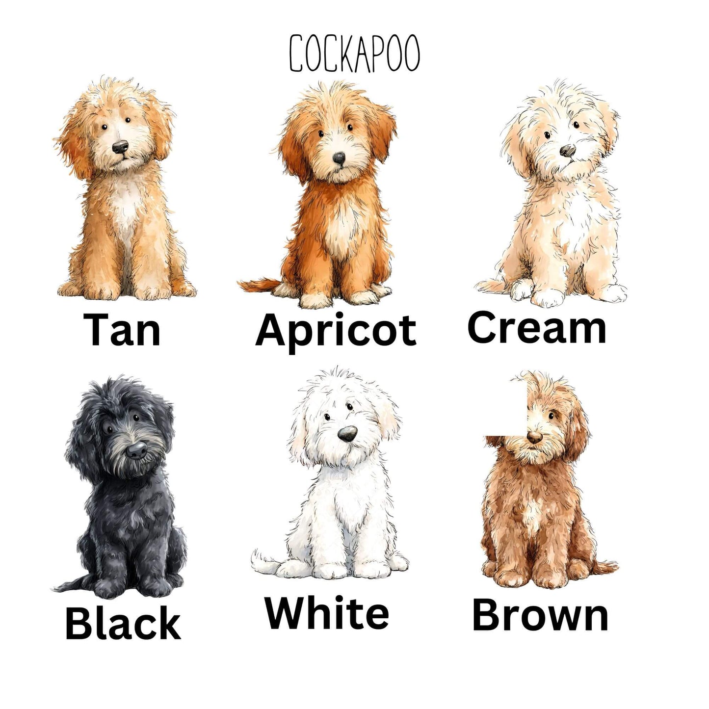 I'm Not Just a Cockapoo Wall Print