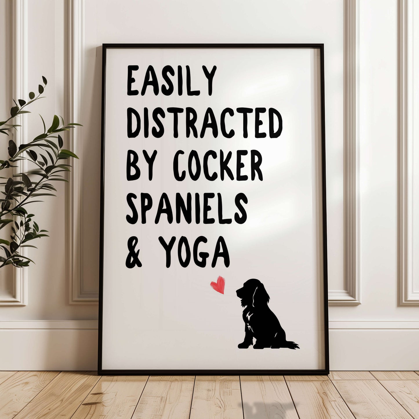 Easily Distracted By Cocker Spaniels and Yoga