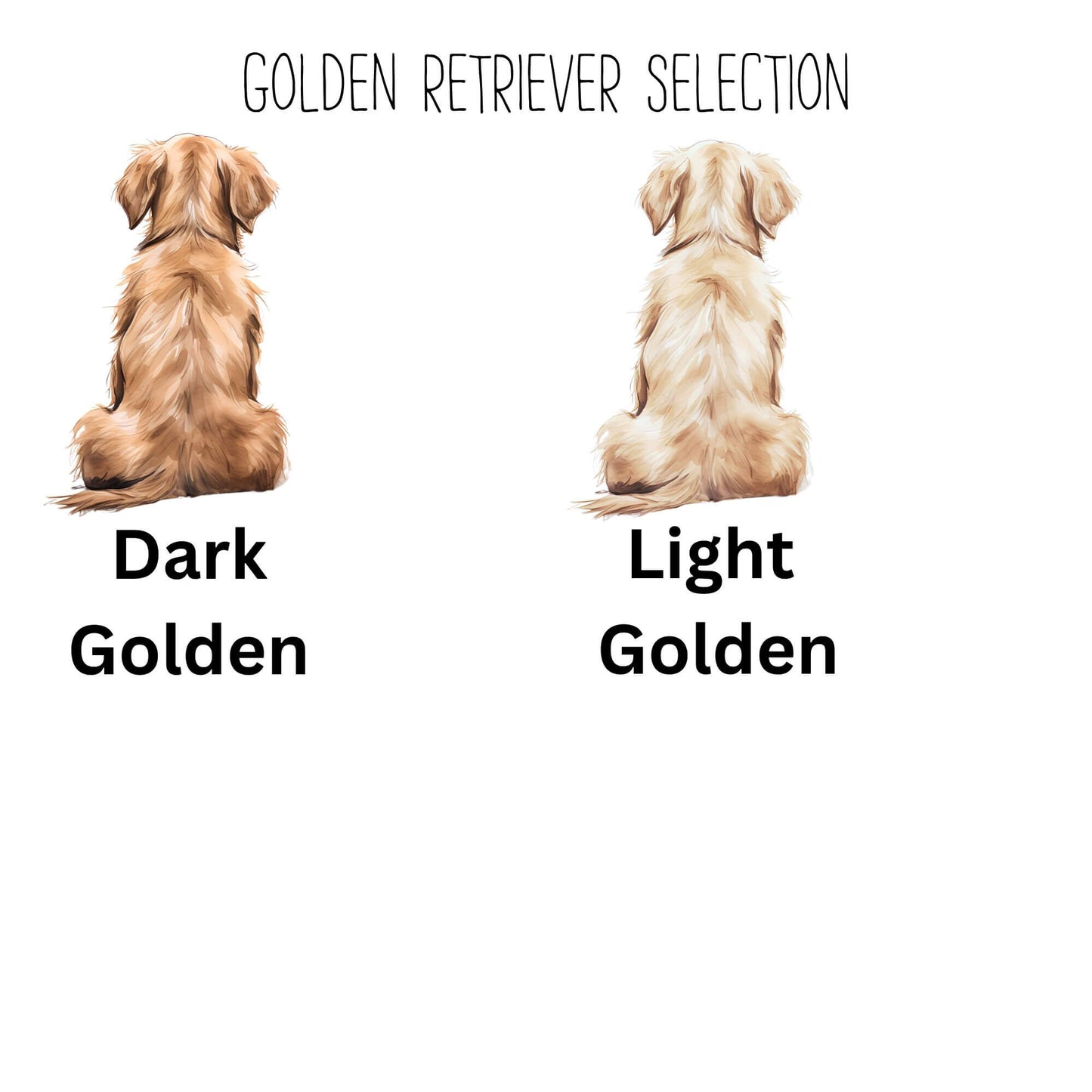 Happiness Starts with A Golden Retriever or Two Print