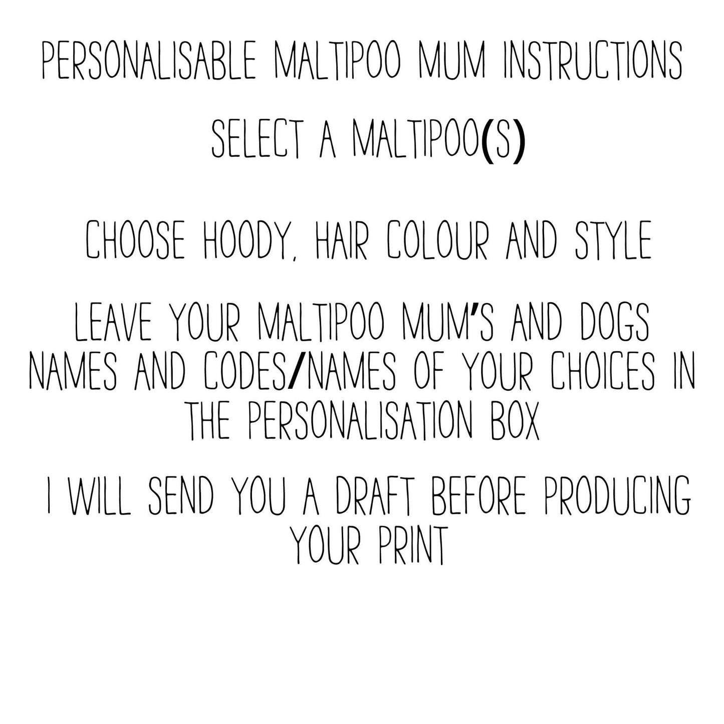 Maltipoo Mum Definition Print
