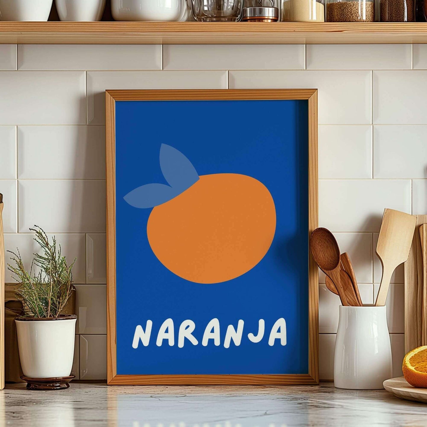 Naranja Spanish Kitchen Print