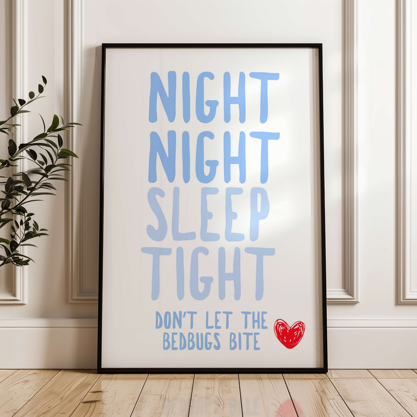 Night Night Sleep Tight Print