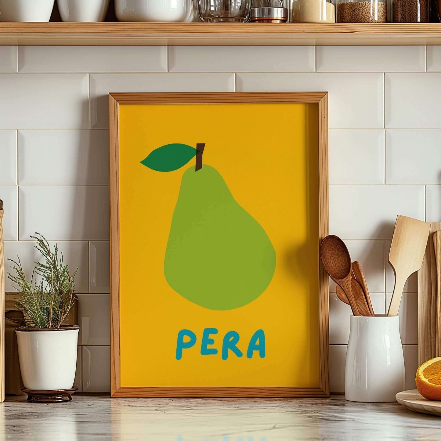 Pera Spanish Kitchen Print