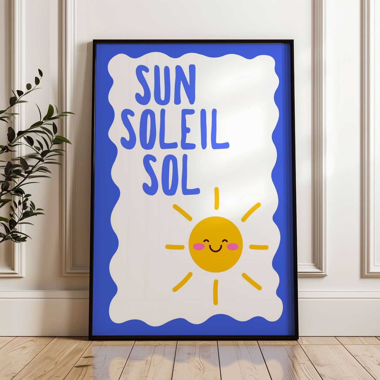 Sun Soleil Sol Print