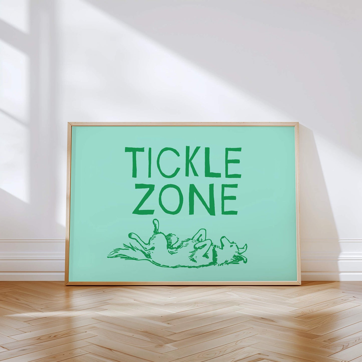 Tickle Zone Dog Print