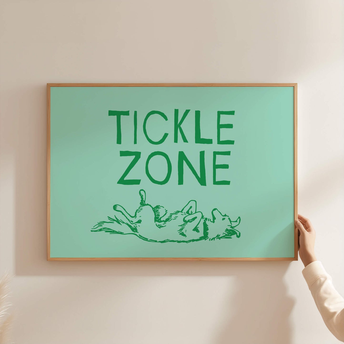Tickle Zone Dog Print