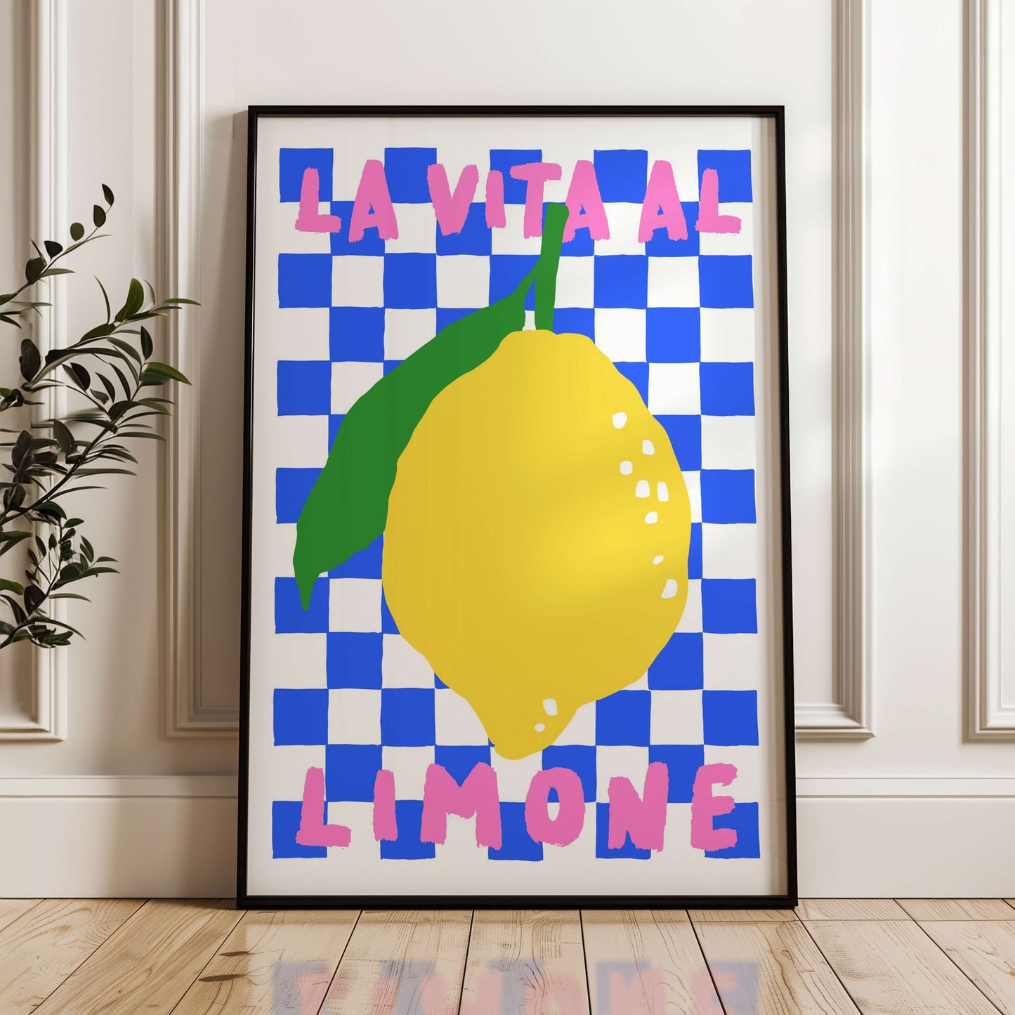 La Vita Al Limone Print