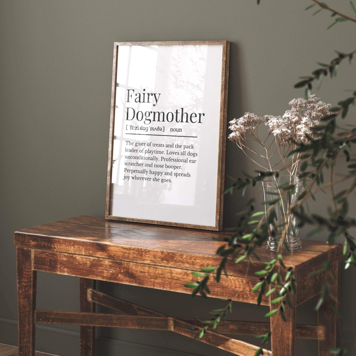 Fairy Dogmother Definition Print