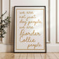 We are Border Collie People Print