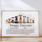 Doggy Daycare Illustrated Definition Print