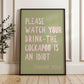 The Cockapoo Is An Idiot Funny Print