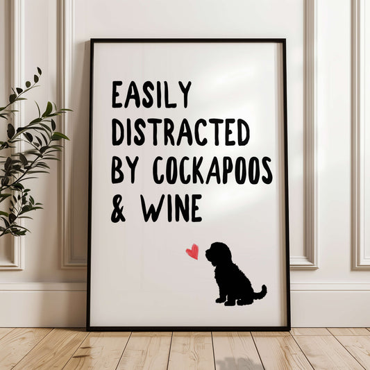 Easily Distracted By Cockapoos and Wine