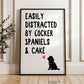 Easily Distracted By Cocker Spaniels and Cake