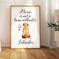 A House is Not a Home Without a Labrador Print