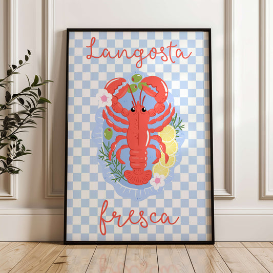 Langosta Fresca Spanish Print