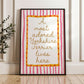 A Most Adored Yorkshire Terrier Lives Here Print