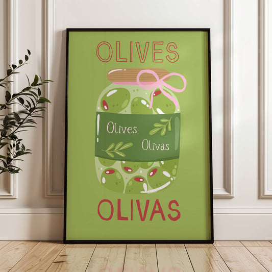 Olives Spanish Print