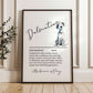 Illustrated Personalised Dalmatian Definition Print