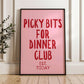 Picky Bits Dinner Club Print