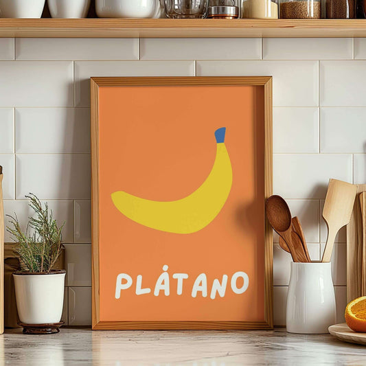 Plátano Spanish Kitchen Print
