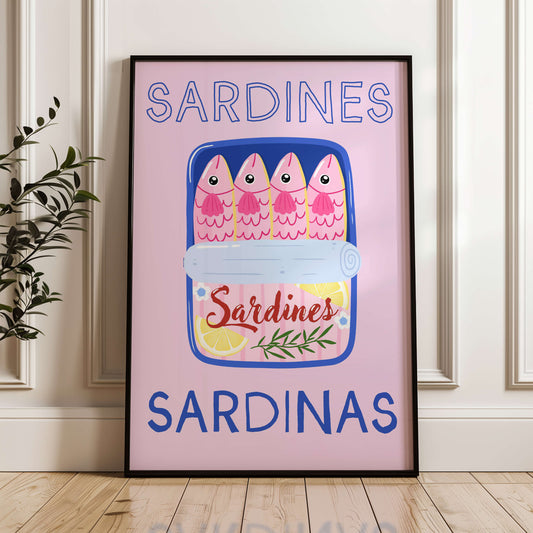 Sardines Spanish Print