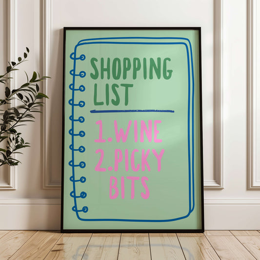 Shopping List Print