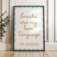 Funny Cockapoo Snack Wall Print