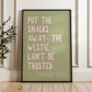 Don't Trust the Westie Dog Print