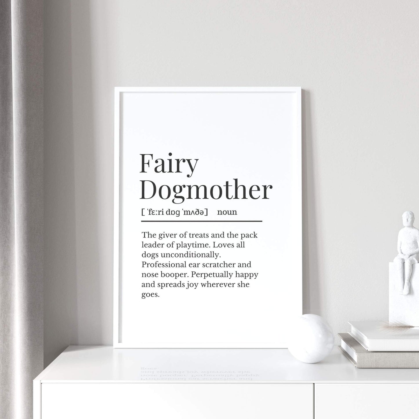 Fairy Dogmother Definition Print